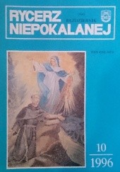 Okładka książki Rycerz Niepokalanej, październik 1996 redakcja Rycerza Niepokalanej
