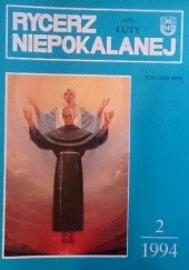 Okładka książki Rycerz Niepokalanej, luty 1994 redakcja Rycerza Niepokalanej
