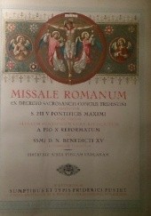 Okładka książki Missale Romanum praca zbiorowa