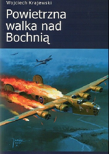 Okładka książki Powietrzna walka nad Bochnią Wojciech Krajewski