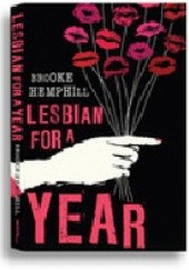 Okładka książki Lesbian for a Year Brooke Hemphill