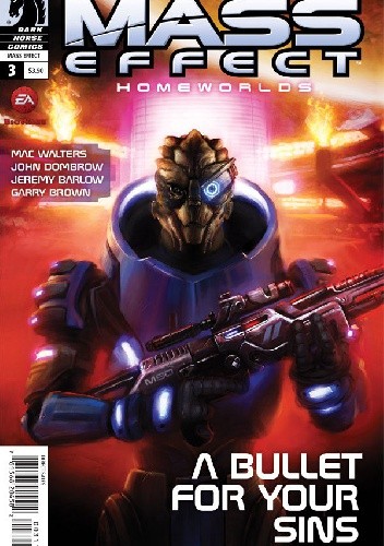 Okładki książek z cyklu Mass Effect: Homeworlds