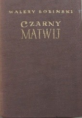 Okładka książki Czarny Matwij Walery Łoziński