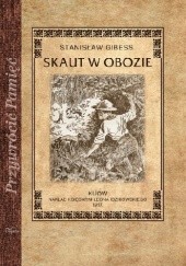 Okładka książki Skaut w obozie Stanisław Gibess