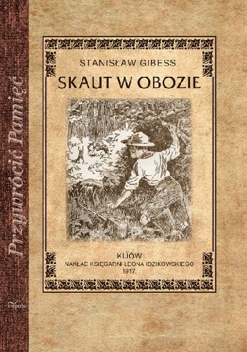 Okładka książki Skaut w obozie Stanisław Gibess