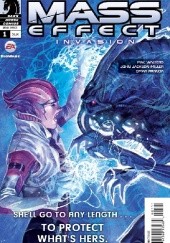 Okładka książki Mass Effect: Invasion #1 praca zbiorowa