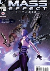 Okładka książki Mass Effect: Invasion #4 praca zbiorowa