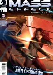 Okładka książki Mass Effect: Foundation #1 praca zbiorowa