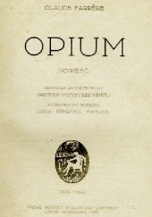 Okładka książki Opium Claude Farrère