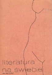 Okładka książki Literatura na świecie nr 10/1985 (171): Georges Bataille Georges Bataille, Redakcja pisma Literatura na Świecie