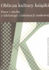 Okładka książki Oblicza kultury książi Małgorzata Komza, Krzysztof Migoń
