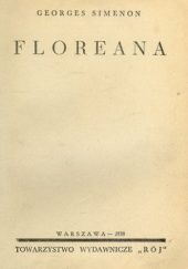 Okładka książki Floreana Georges Simenon
