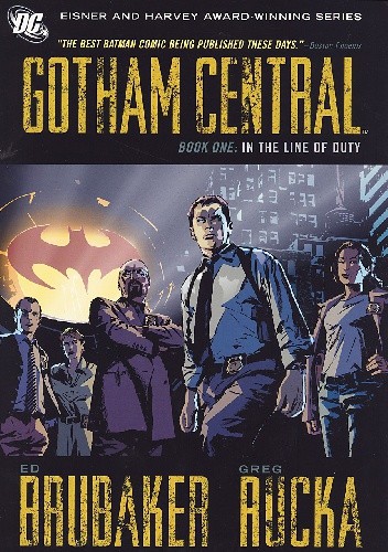 Okładki książek z serii Gotham Central
