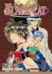 Okładka książki Black Cat #1 Kentaro Yabuki