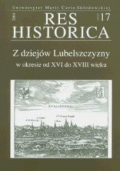 Okładka książki Z dziejów Lubelszczyzny w okresie od XVI do XVIII wieku Henryk Gmiterek
