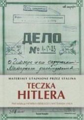 Okładka książki Teczka Hitlera Henrik Eberle, Uhl Matthias