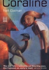 Okładka książki Coraline Neil Gaiman
