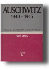 Okładka książki Auschwitz 1940-1945. Węzłowe zagadnienia z dziejów obozu (t. 1-5) praca zbiorowa