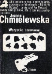 Okładka książki Wszystko czerwone Joanna Chmielewska