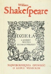 Okładka książki Najwyborniesza opowieść o kupcu weneckim William Shakespeare