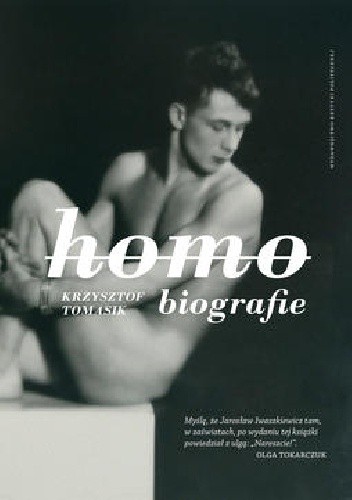 Okładka książki Homobiografie Krzysztof Tomasik