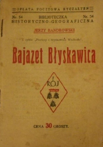 Okładka książki Bajazet Błyskawica Jerzy Bandrowski