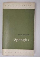 Okładka książki Spengler Andrzej Kołakowski