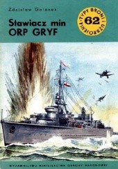 Okładka książki Stawiacz min ORP "Gryf" Zdzisław Golanek