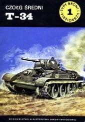 Okładka książki Czołg średni T-34 Janusz Magnuski