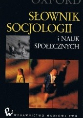 Okładka książki Słownik socjologii i nauk społecznych praca zbiorowa