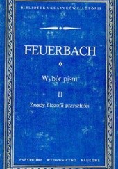 Okładka książki Zasady filozofii przyszłości Ludwig Andreas Feuerbach
