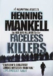 Okładka książki Faceless Killers Henning Mankell