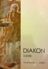 Okładka książki Diakon nr 2/2005 Marek Marczewski, Redakcja rocznika Diakon