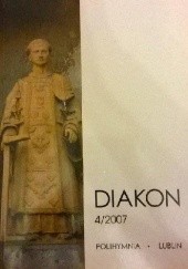 Okładka książki Diakon nr 4/2007 Marek Marczewski, Redakcja rocznika Diakon