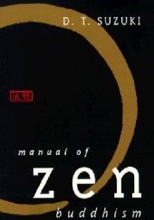 Okładka książki Manual of Zen Buddhism Daisetz Teitaro Suzuki