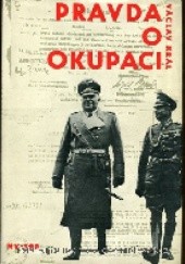 Okładka książki Pravda o okupaci Václav Král