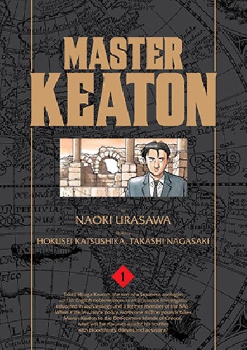 Okładki książek z cyklu Master Keaton
