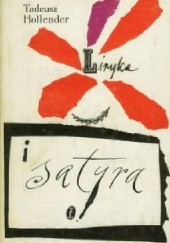 Okładka książki Liryka i satyra Tadeusz Hollender