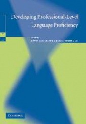 Okładka książki Developing Professional-Level Language Proficiency Betty Lou Leaver