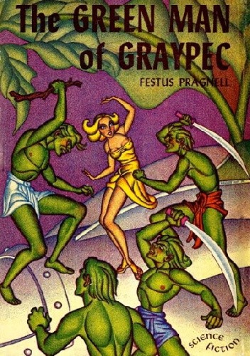 Okładki książek z cyklu The Green Man of Graypec