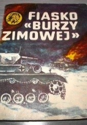 Okładka książki Fiasko "Burzy zimowej" Tadeusz Konecki