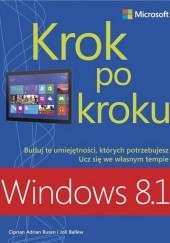 Okładka książki Windows 8.1 Krok po kroku Joli Ballew, Ciprian Adrian Rusen