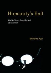 Okładka książki Humanity's End Nicholas Agar
