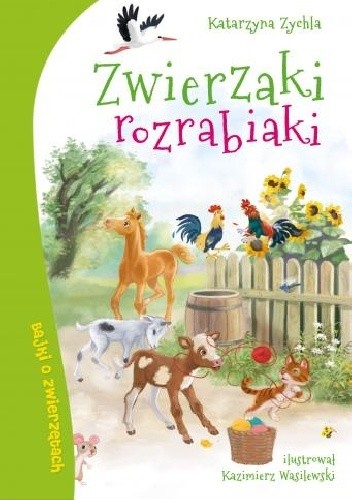 Okładki książek z serii Bajki o zwierzętach