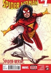 Okładka książki Spider-Woman Vol 5 #1 Dennis Hopeless, Greg Land