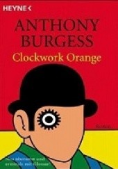 Okładka książki Clockwork Orange Anthony Burgess