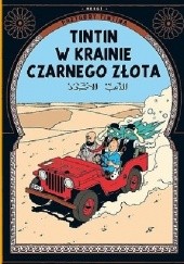 Okładka książki Tintin w krainie czarnego złota Hergé