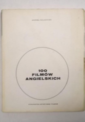 Okładka książki 100 filmów angielskich Andrzej Kołodyński