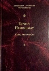 Okładka książki Komu bije dzwon Ernest Hemingway