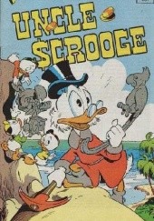 Okładka książki Uncle Scrooge 222 - The Mysterious Stone Ray Carl Barks